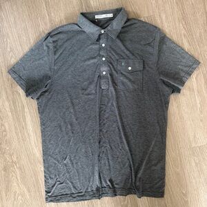 Críquet gray polo shirt men’s sz XXL